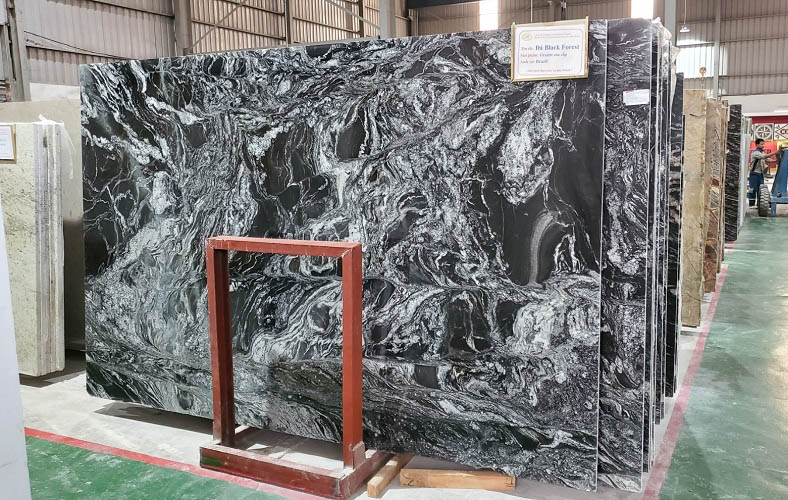 Đá Granite Black Forest - Ảnh 2