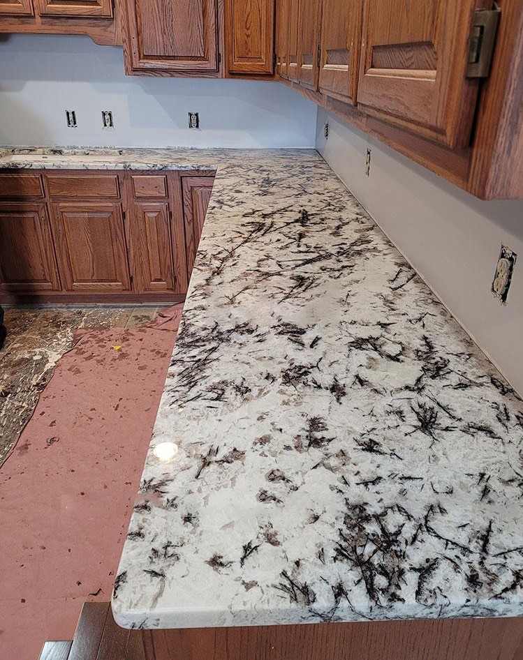 Đá Granite Alaska Trắng - Ảnh 4