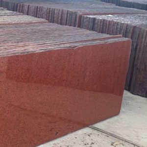 Đá GRANITE Đỏ Nhuộm Hoa Trung