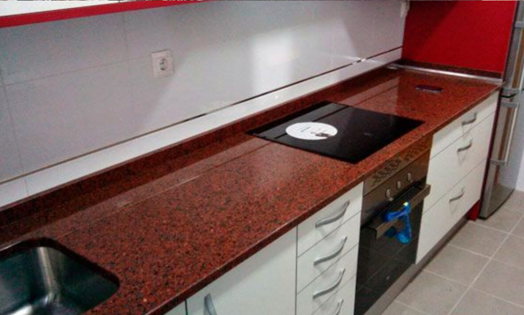 Đá GRANITE Đỏ Mắt Cáo Ấn Độ - Ảnh 3