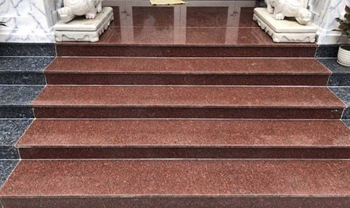 Đá GRANITE Đỏ Mắt Cáo Ấn Độ - Ảnh 2
